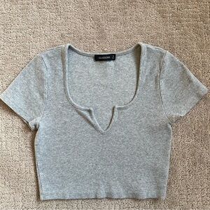 Glassons Notched Baby Tee